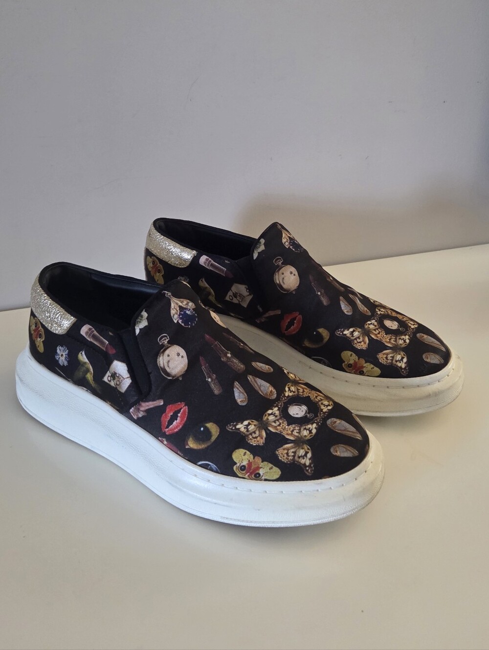 Alexander McQueen Slip On Sneakers Sz.39.5